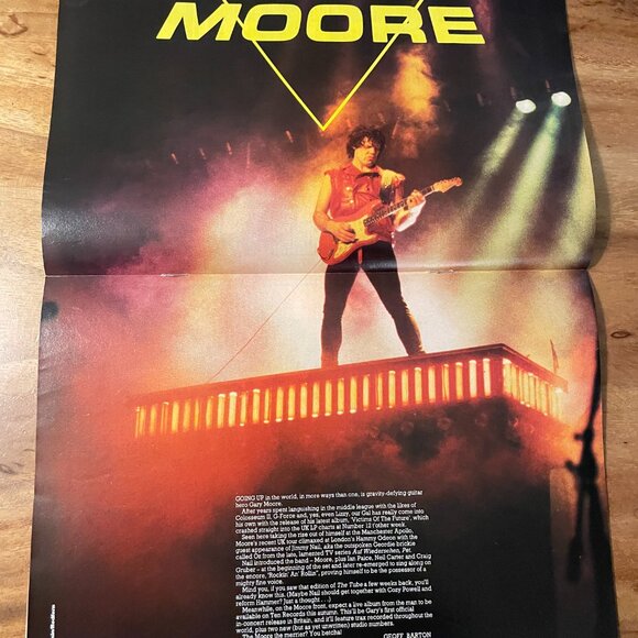 Kerrang Rock Music British Magazine Lot of 5 Heavy Metal 80s - Picture 7 of 16